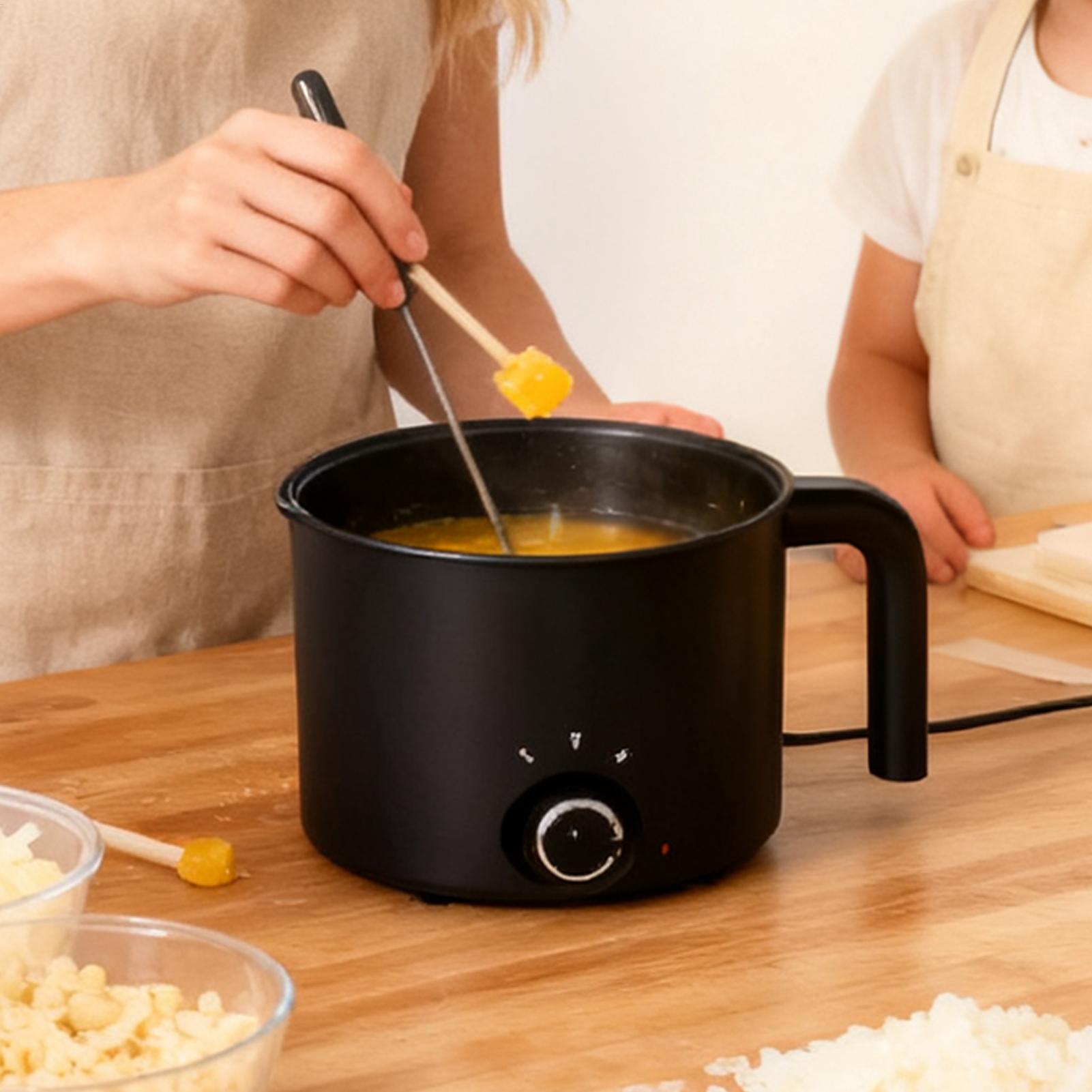 Candle Making Kits - キャンドルワックス溶解ポット 1.5L 大型ステンレス製電気式ノンスティックキャンドル製造ポット 溶解ピッチャー (石鹸、キャンディー、チョコレート用)