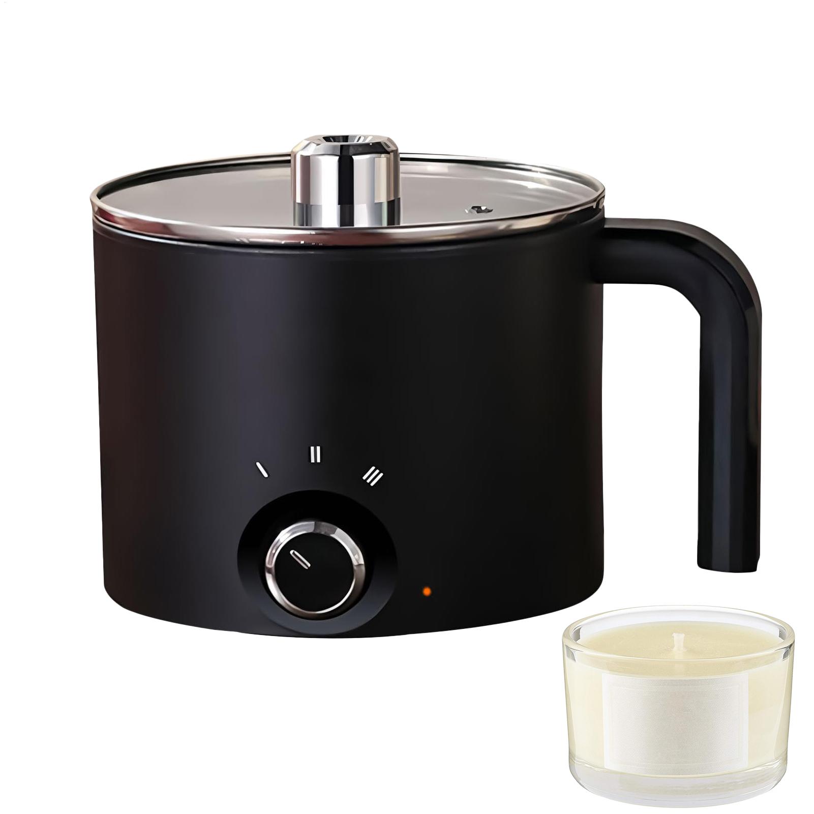Candle Making Kits - キャンドルワックス溶解ポット 1.5L 大型ステンレス製電気式ノンスティックキャンドル製造ポット 溶解ピッチャー (石鹸、キャンディー、チョコレート用)