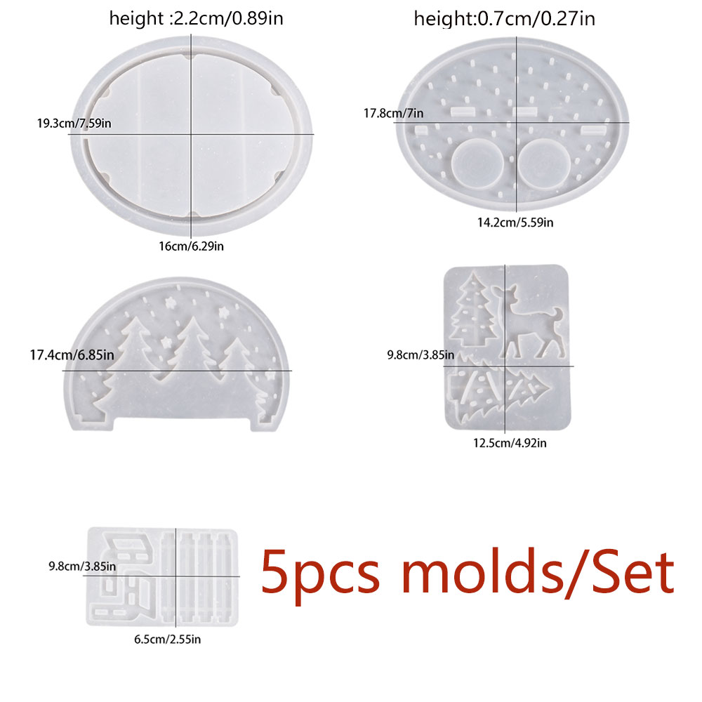 クリスマスエルクティーライトキャンドルホルダーシリコンモール - Candle Making Kits のレビューと価格