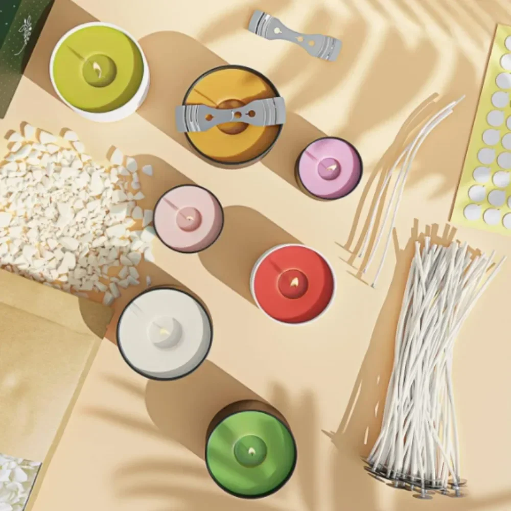 香りのよいキャンドル作りセット,キャンドルホルダー,長い柄, - Candle Making Kit Wholesale のレビューと価格