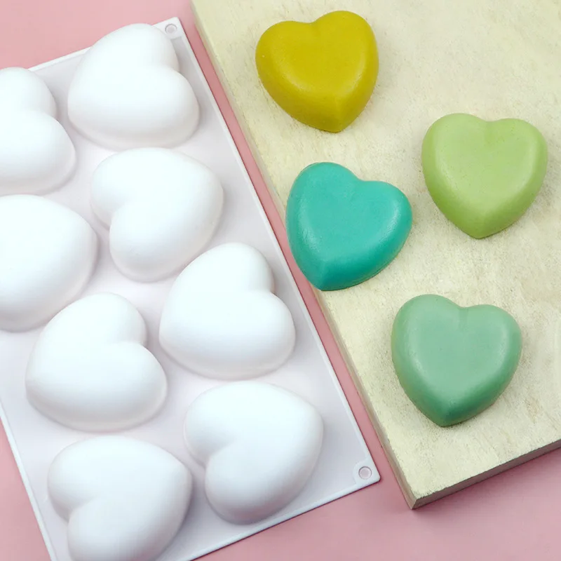 ラブハートシリコーン石鹸型手作りキャンドル作成キット Diy - Candle Making Kits のレビューと価格