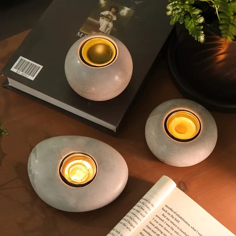 ティーライトキャンドルホルダー樹脂シリコンモールド、クリスタ - Candle Making Equipment のレビューと価格