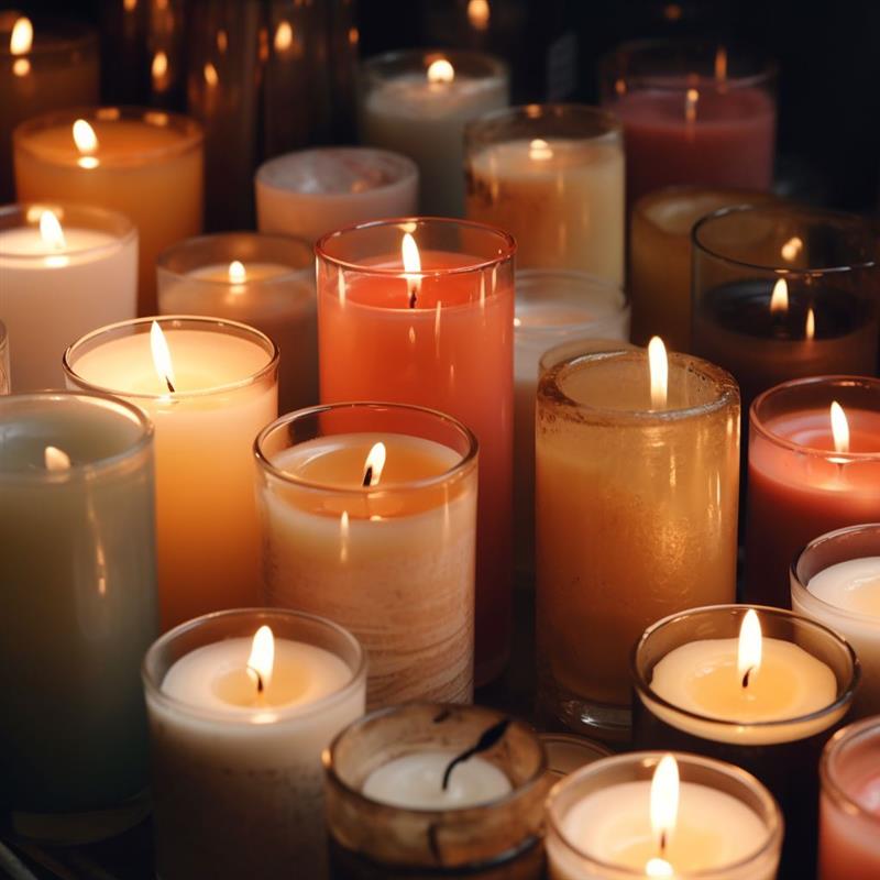キャンドルを作るための綿よだれかけのセット,無煙ワックス,コ - Candle Making Kit Wholesale のレビューと価格