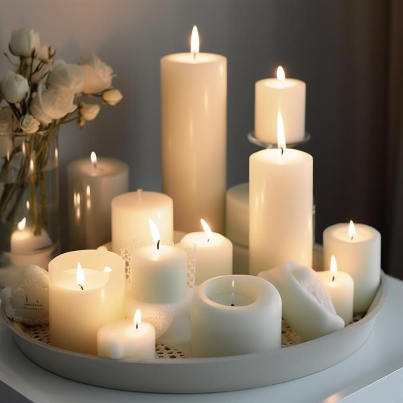 キャンドルを作るための綿よだれかけのセット,無煙ワックス,コ - Candle Making Kit Wholesale のレビューと価格