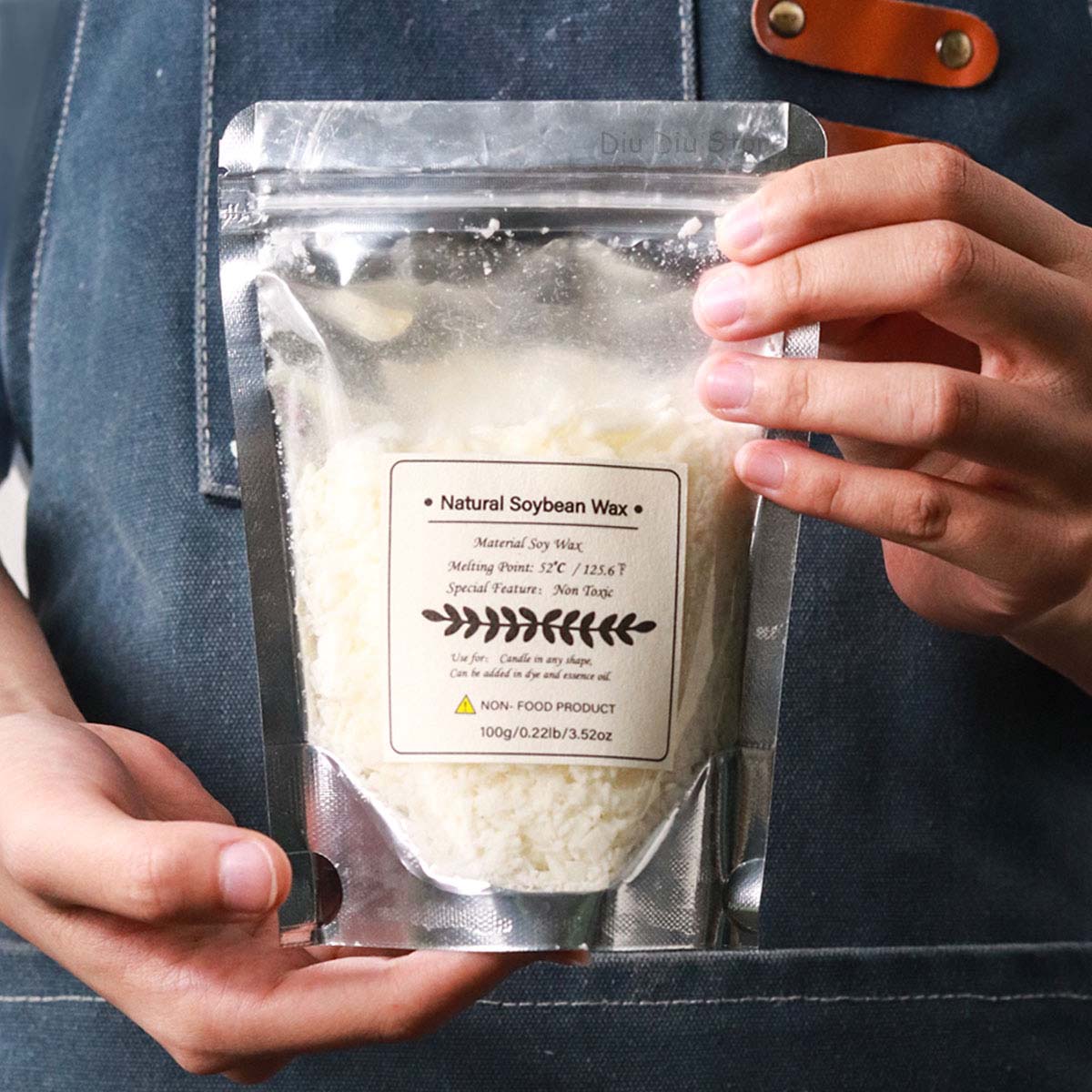 100/250/500/1000 グラム天然大豆ワックスフレ - Candle Making Kits のレビューと価格