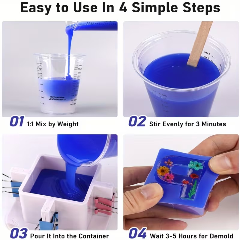シリコンモールド作成キット、速硬化半透明シリコンゴム、樹脂鋳 - Candle Making Kits のレビューと価格