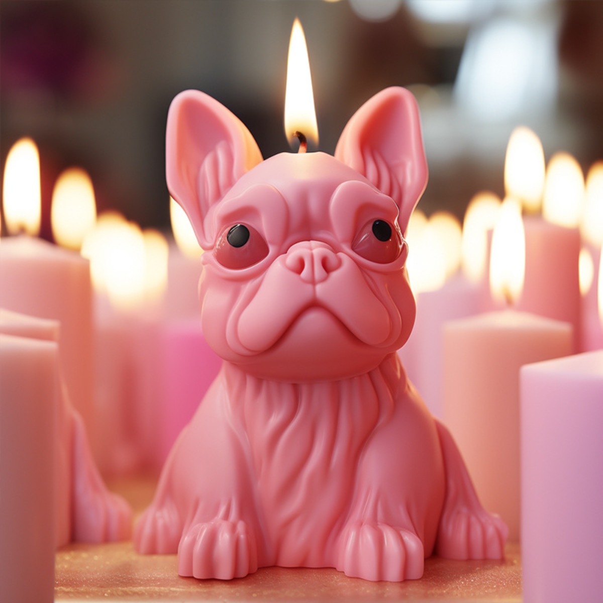 ペット用シリコンアニマルモールド,パイ,石膏,石鹸型,チョコ - Candle Making Kit Wholesale のレビューと価格