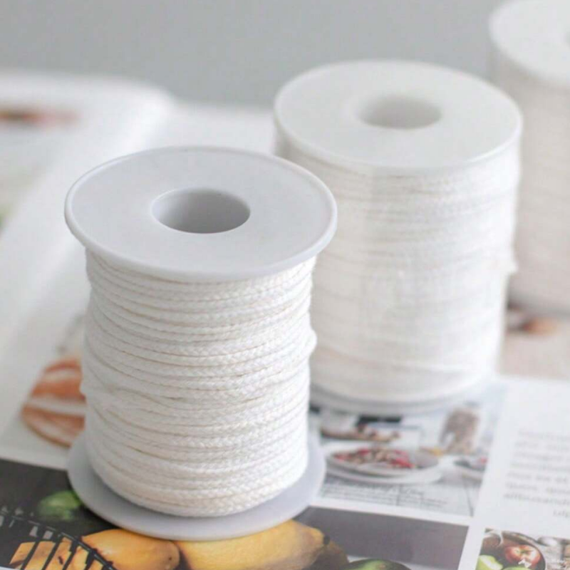 1 ロールキャンドル綿芯 + 100 個金属キャンドル芯サス - Candle Making Kit Wholesale のレビューと価格