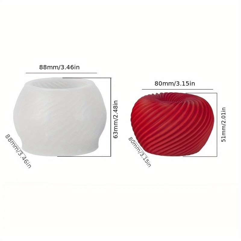 石鹸、キャンドル、石膏工芸品の作成に適した、おしゃれな赤いリ - Candle Making Equipment のレビューと価格